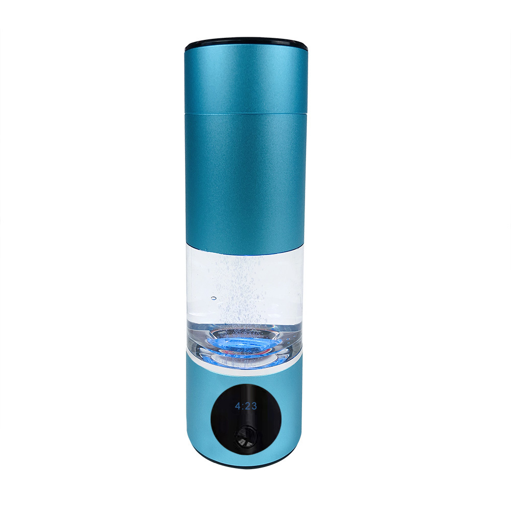 High Content 5000ppb SPE PEM Water Electrolyzer Ionizer Purifier Hydrogen Rich Water Making Bottle