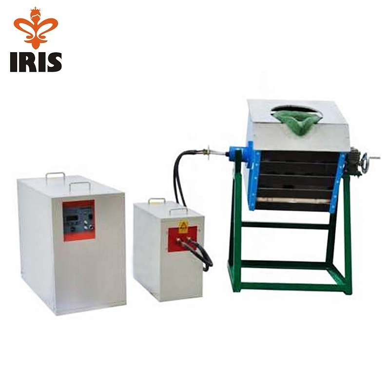 220V/380V 3kg 100kg 250kg Gold Copper Aluminum Steel Induction Melting Furnace