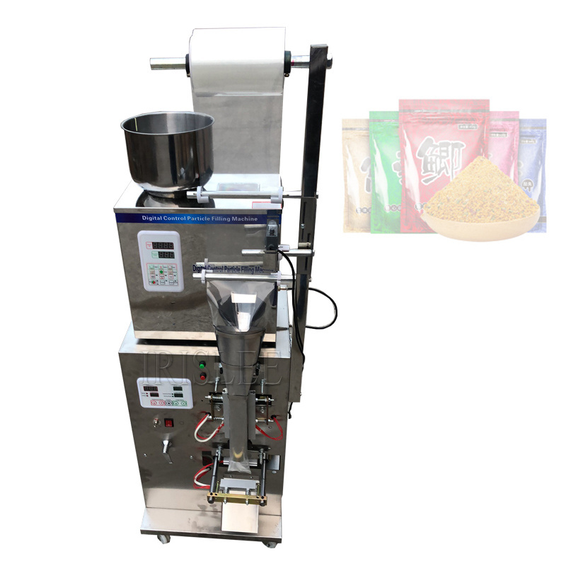 Automatic Packaging Machine Granular Plastic Bags Tea Spices Rice Food Raw Materials Molding Back Seal Packaging Machine