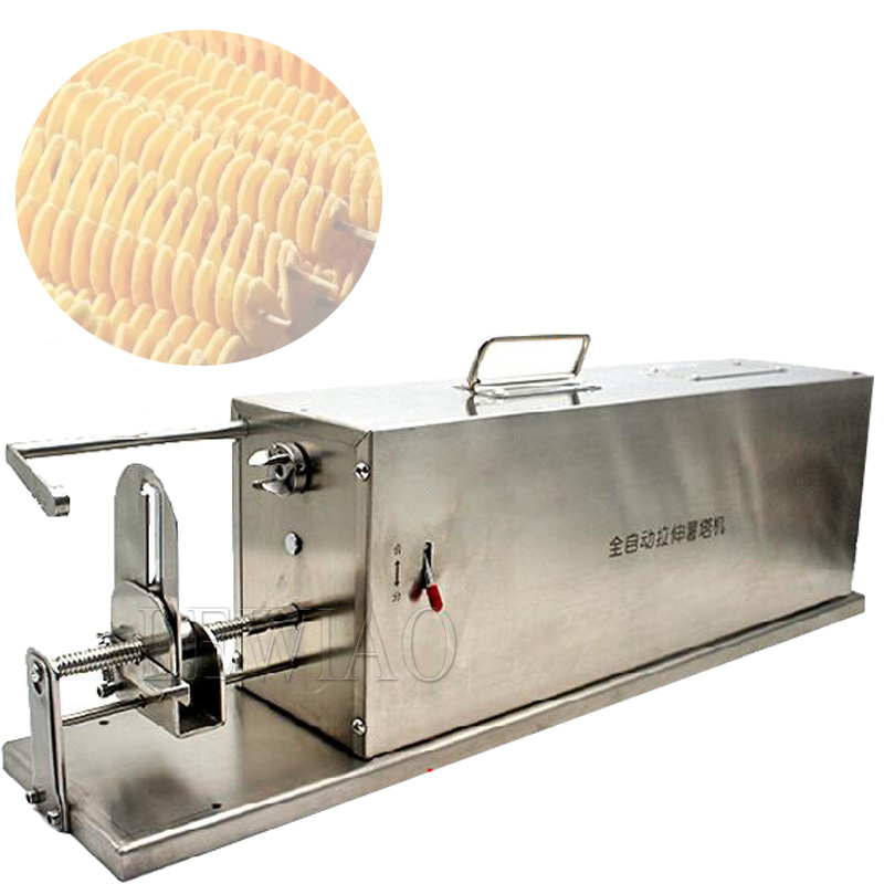 Automatic Stretching Potato Tower Machine Tornado Cutter Slicer Rotary Maker