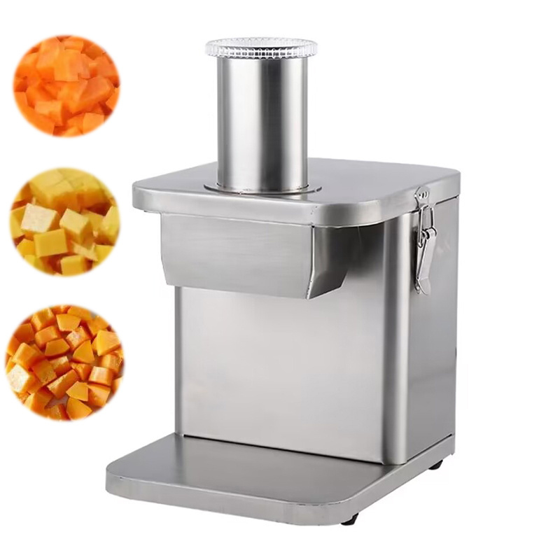 220V Vegetable Dicing Machine Commercial Vegetable Cutting Machine Carrot Potato Dicing Shredded  Machine