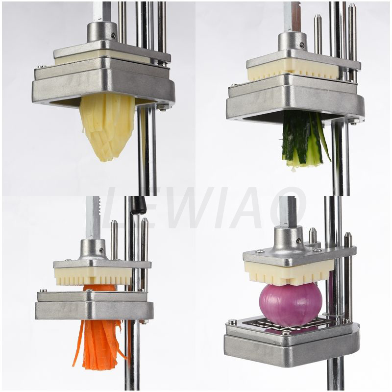 Stainless Steel For Mashed Potato Super Long French Fries Squeezer Presser Commercial Manual Fries Extruding Machine