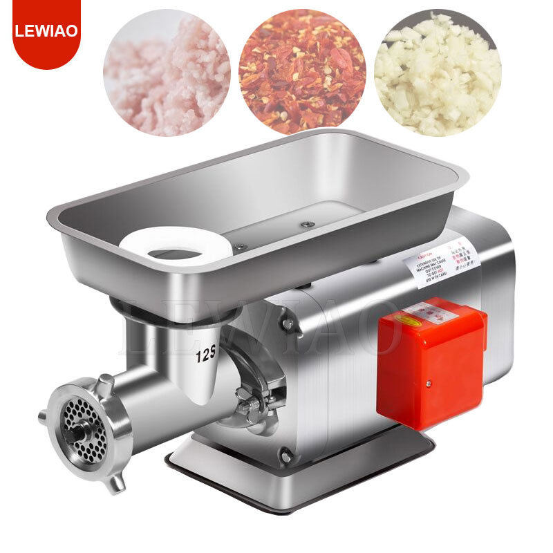 Home Electric Meat Chopper Pork Fish Meat Grinder Machine Small Sausage Filling Stuffer 1100W