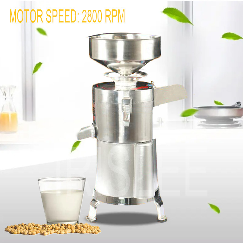 Stainless Steel Commercial Tofu Processing Machine Soy Milk Making Machine Electric Soybean Milk Grinder