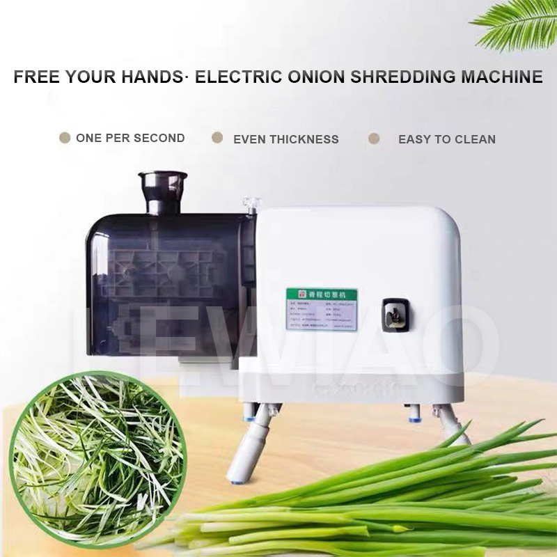 Commercial Electric Green Onion Shredding Machine Vegetable Shredder Scallion Pepper Cutter For Hotel Restaurant