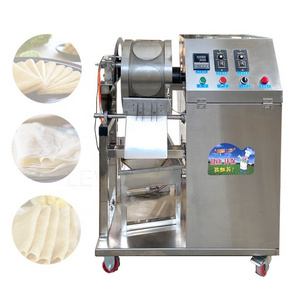 Automatic Pancake Injera Scones Making Machine Spring Roll Skin Roast Duck Cake Skin Pancake Machine