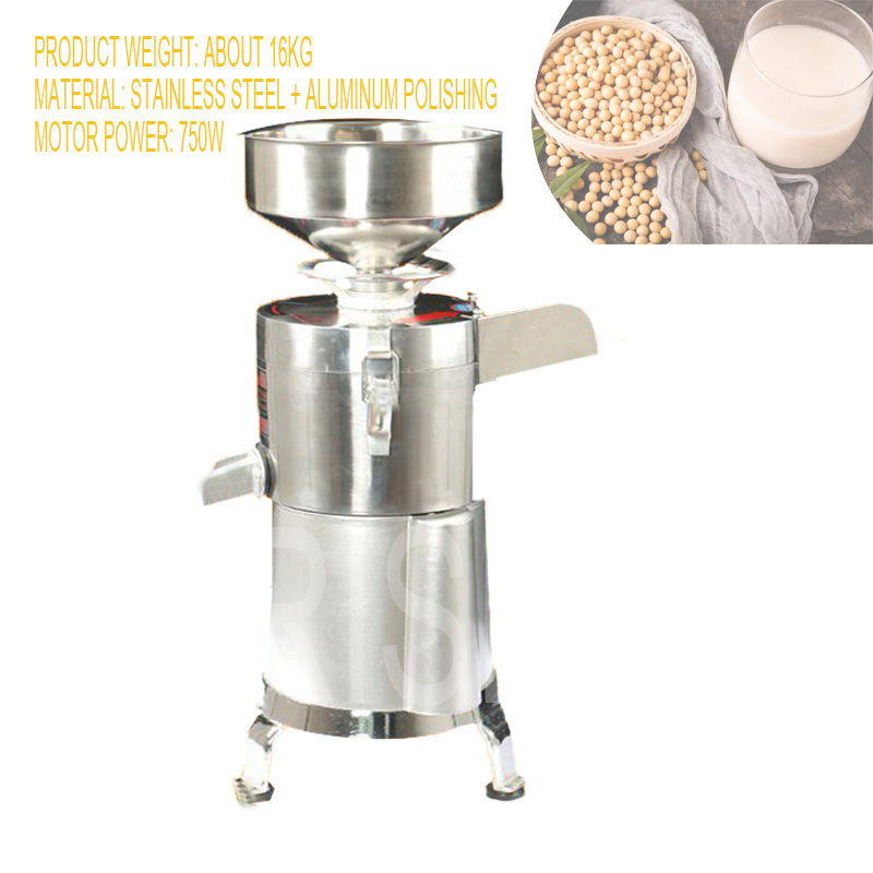 Stainless Steel Commercial Tofu Processing Machine Soy Milk Making Machine Electric Soybean Milk Grinder