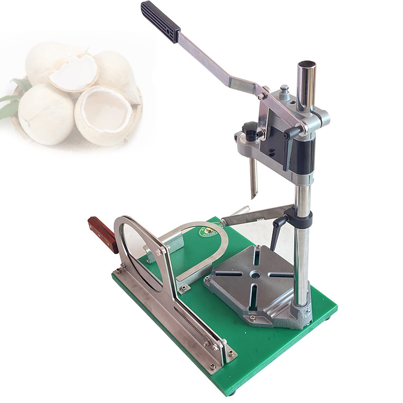 Automatic Tender Fresh Young Coconut Shelling Machine Shaving Cutter Peeler Coconut Drilling Machine