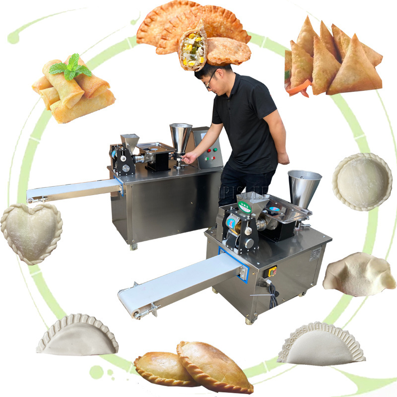 110v 220v Grain Product Making Machine Automatic Samosa Wrapper Machine Curry Puff Dumpling Pierogi Empanada Spring Roll Machine