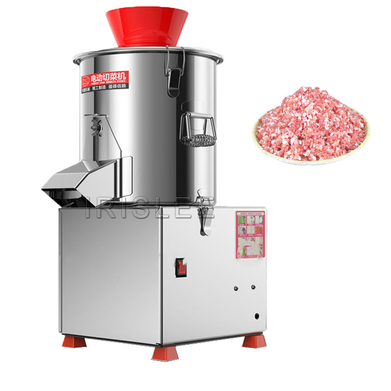 Electric Commercial Vegetable Cutter / Food Chopper / Chili Onion Ginger Vegetable Cutting Machine