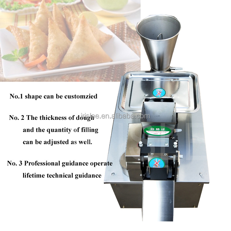 Valparaiso full automatic dumpling machine gyoza empanada samosa making jamaican patty machine meat pie samosa folding machine