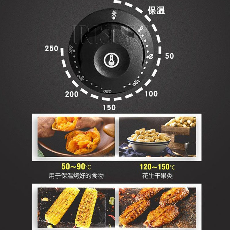 2500W Baked Sweet Potato Oven Electric Intelligent Grilled Potato Corn Oven Commercial Roasted Sweet Potato Baked Corn Machine