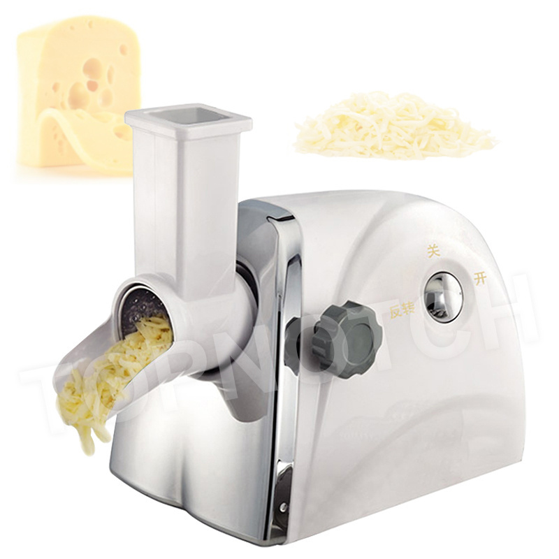 Electric Cheese Grater Commercial Food Mill Cheese Cutter Grinder Mozzarella Shredder Carrot Slicer