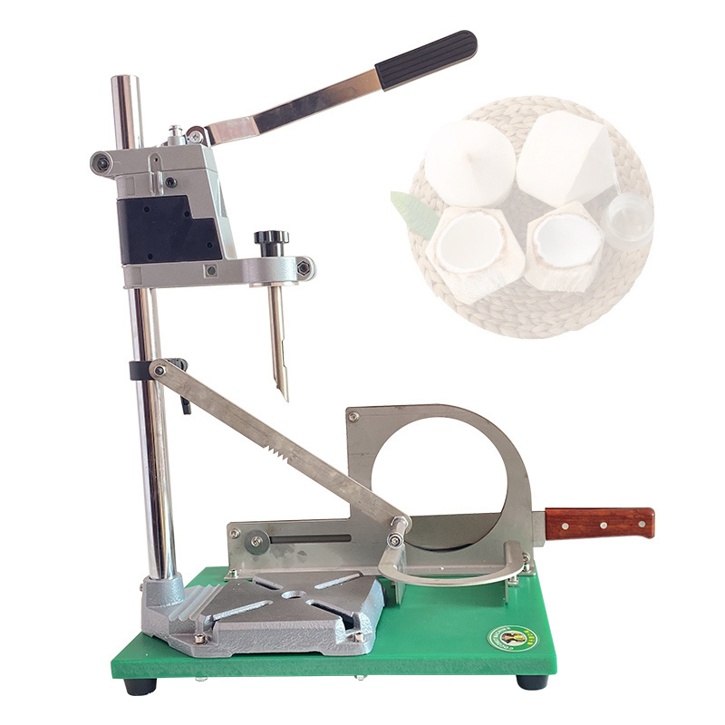 Automatic Tender Fresh Young Coconut Shelling Machine Shaving Cutter Peeler Coconut Drilling Machine