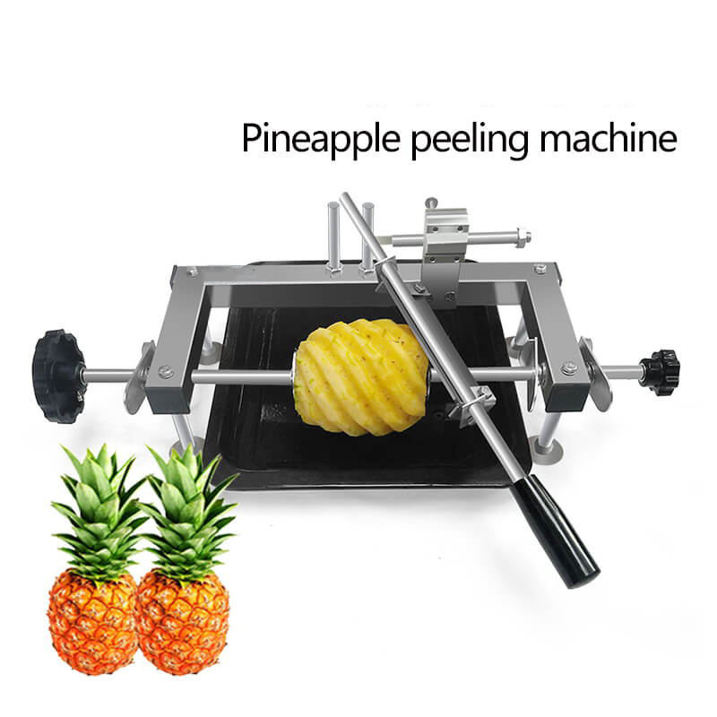 Manual 304 Stainless Steel Pineapple Peeler And Corer Machine Ananas Fruit Peeling Machine Hand Pineapple Skin Remover Machine