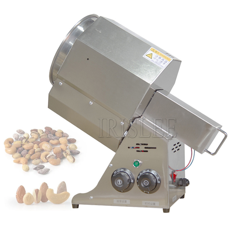 Nut Roaster Industrial Sunflower Seeds Peanut Cashew Nut Chestnut Roasting Processing Machine