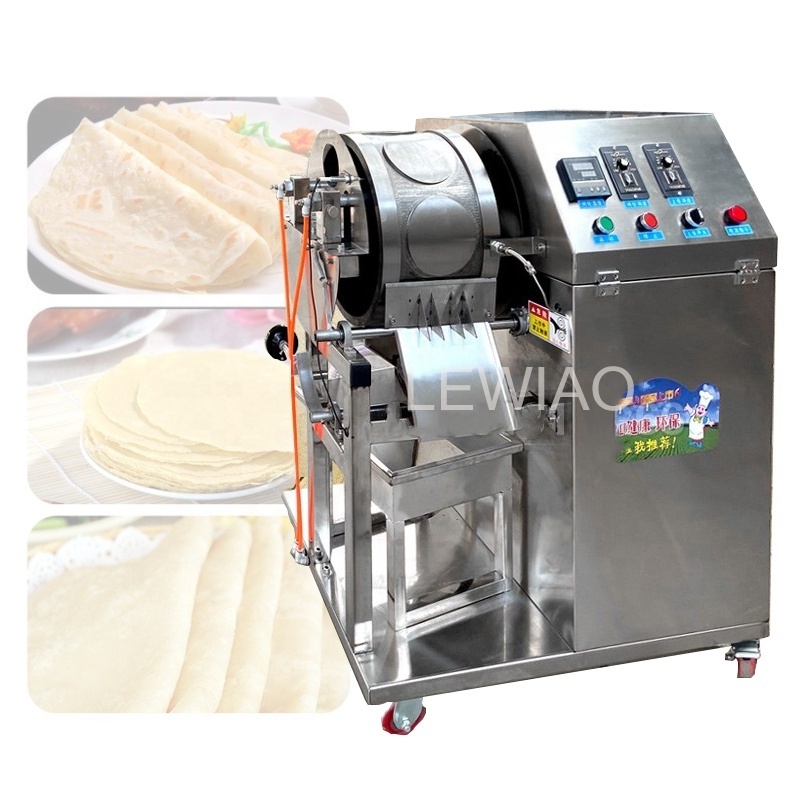 Automatic Pancake Injera Scones Making Machine Spring Roll Skin Roast Duck Cake Skin Pancake Machine