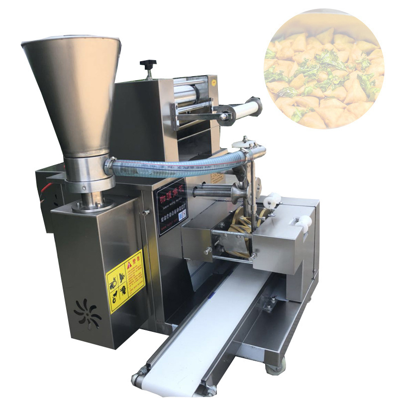 Automatic Empanada Maker Stainless Steel Fried Curry Puff Samosa Making Machine