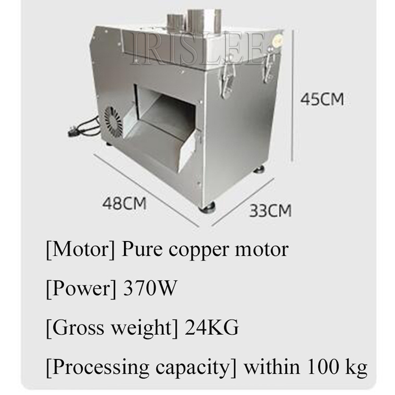 230 Slicer Fruit Vegetable Slicer Widely Used To Eggplant Bamboo Shoots Slicing Machine