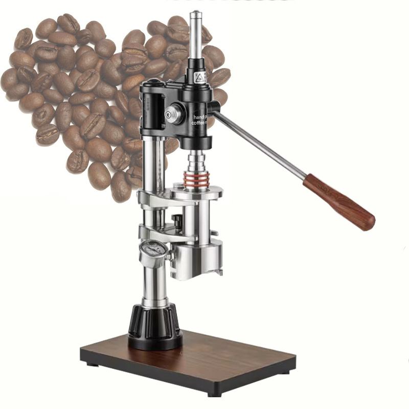 Hand Press Coffee Machine Manual Spinning Espresso Maker Manual/Pneumatic Variable Pressure Extraction