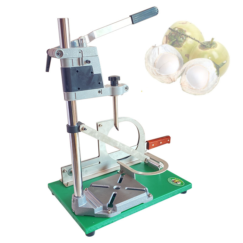 Automatic Tender Fresh Young Coconut Shelling Machine Shaving Cutter Peeler Coconut Drilling Machine