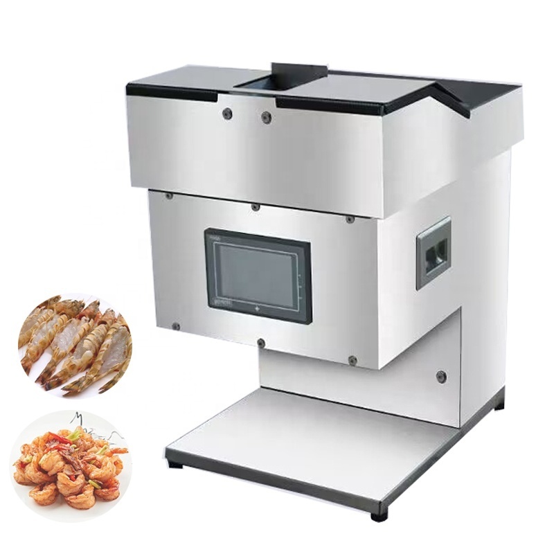 Fast Processing  220V Shrimp Prawn Back Open Machine