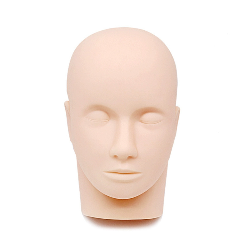 IRISMANLI Beginner Practice Mannequin Model head for lashes extensions Training Head  Eyelashes Cosmetology