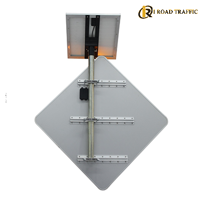 Hot selling Economy Solar Powered Flashing LED PEDESTRIAN CROSSING Sign customized