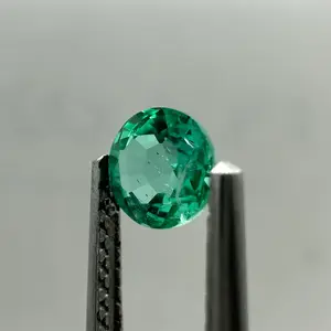 Precious Emerald 4.4x4.3MM Natural Green Emerald Round Top Quality clear Luster handmade loose gemstone handmade gemstone