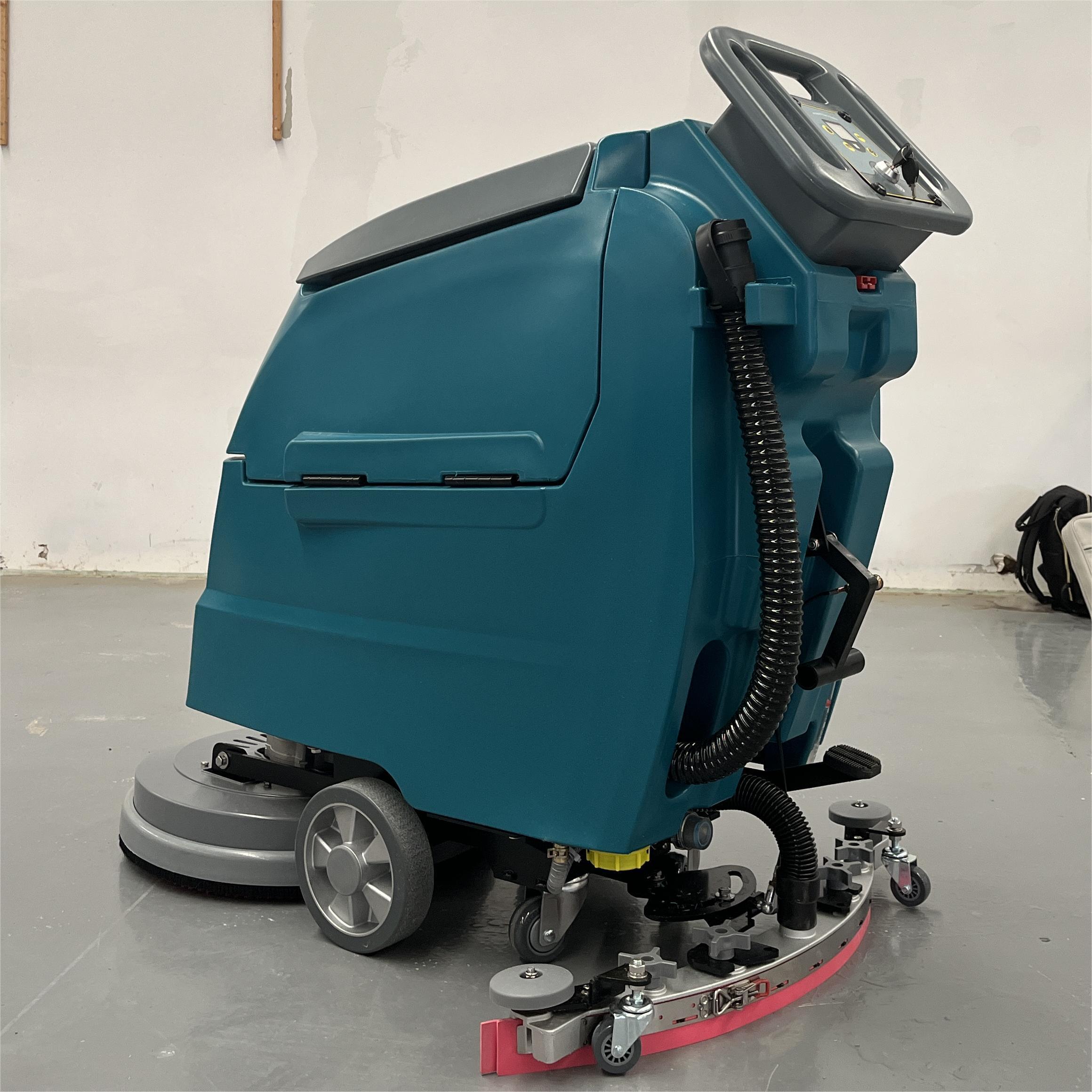 IronBee JB50 Floor Cleaning Scrubbing Machine Battery Powered Commercial Road Walk Behind Floor Scrubber With CE