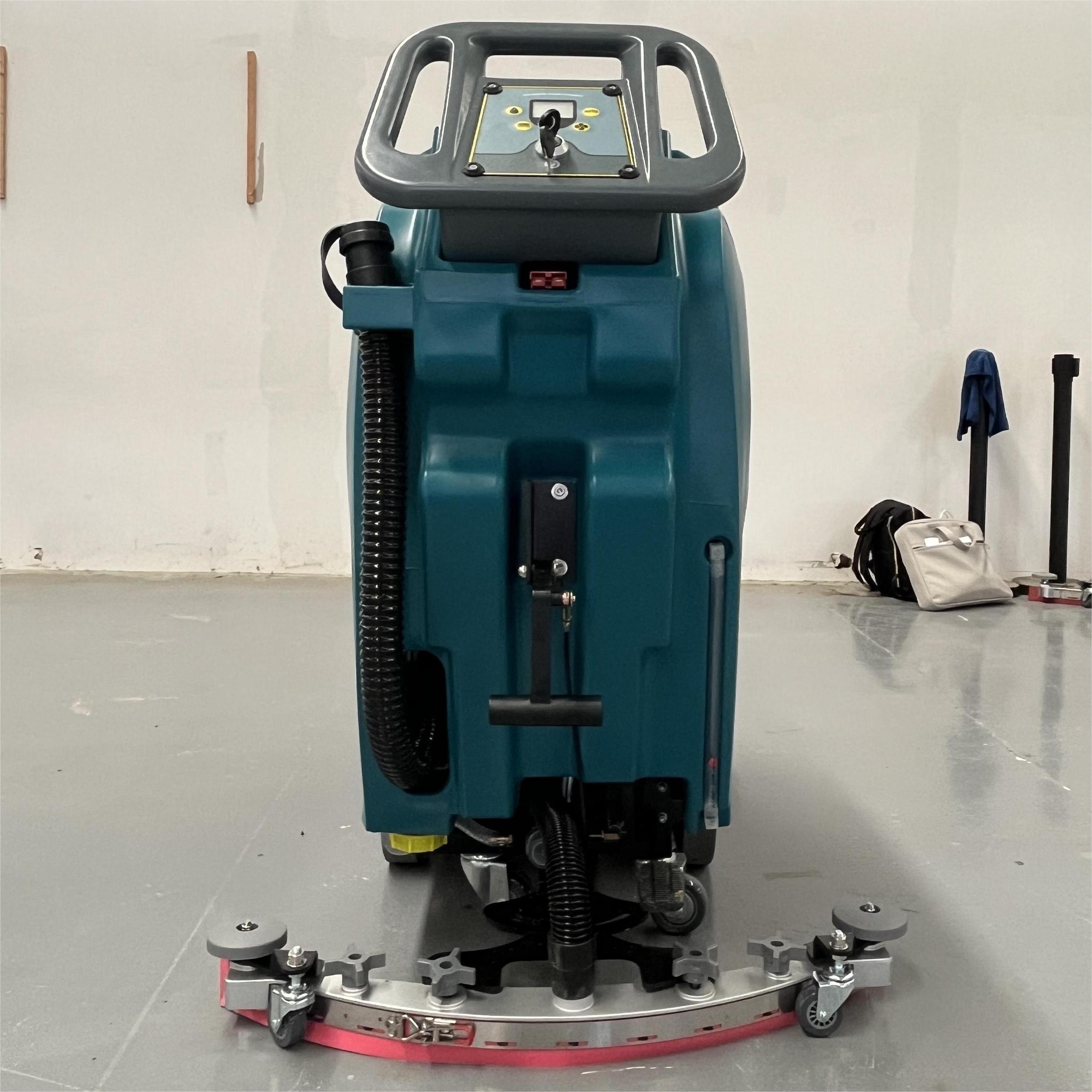 IronBee JB50 Floor Cleaning Scrubbing Machine Battery Powered Commercial Road Walk Behind Floor Scrubber With CE