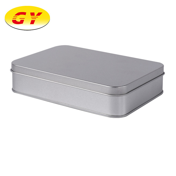 Wholesale custom rectangular empty cookie tins