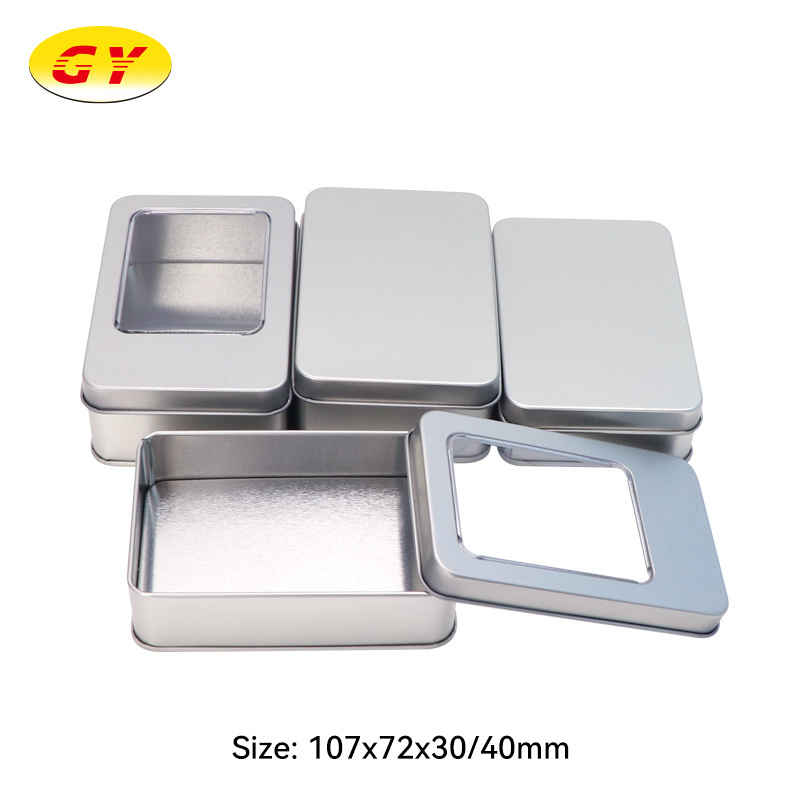 Manufacturers spot wholesale custom square tinplate box best chocolate box cake can food tin metal packaging boxes