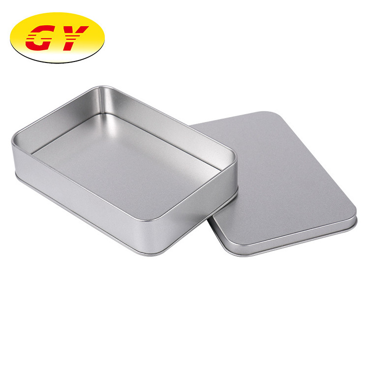 Wholesale custom rectangular empty cookie tins