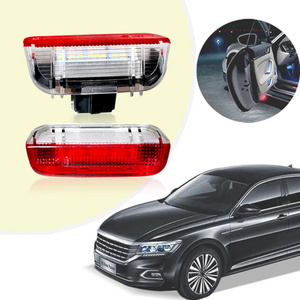 2pcs Car Door LED Light Welcome Lamps Led courtesy lights For VW PASSAT B6 B7 B8 CC Jetta Golf 5 6 MK6 7 MK7 EOS Tiguan