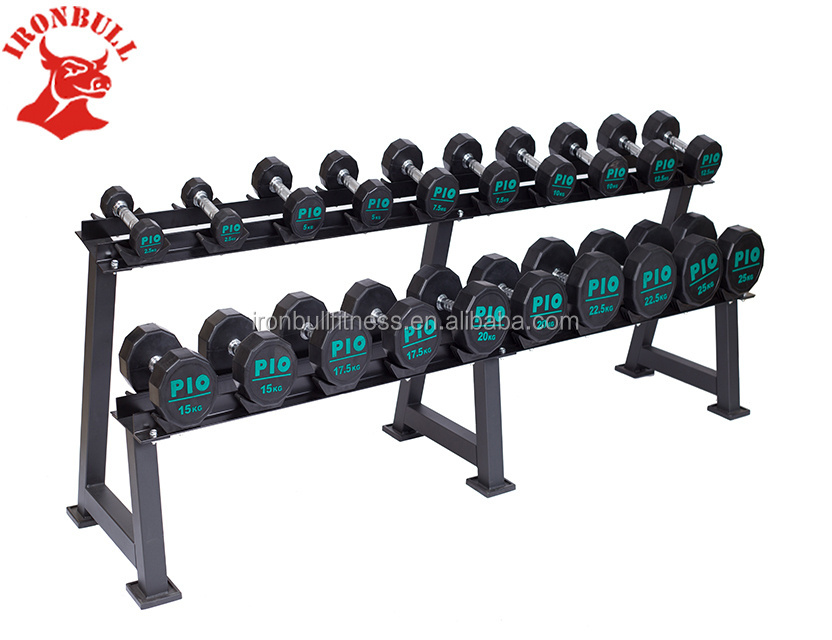 Dumbbell Rack Commercial Gym Fitness Equipment 10 Pair Dumbbell Rack For Sale