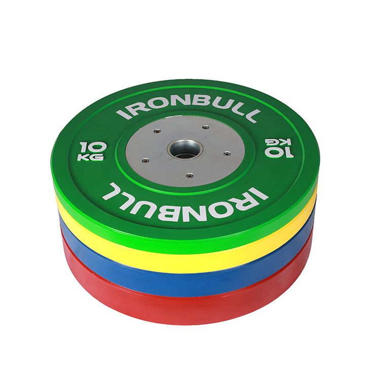 Hot Sale Free Weight Commercial Multicolor Gym Weight Exercise 20kg Weight Plate