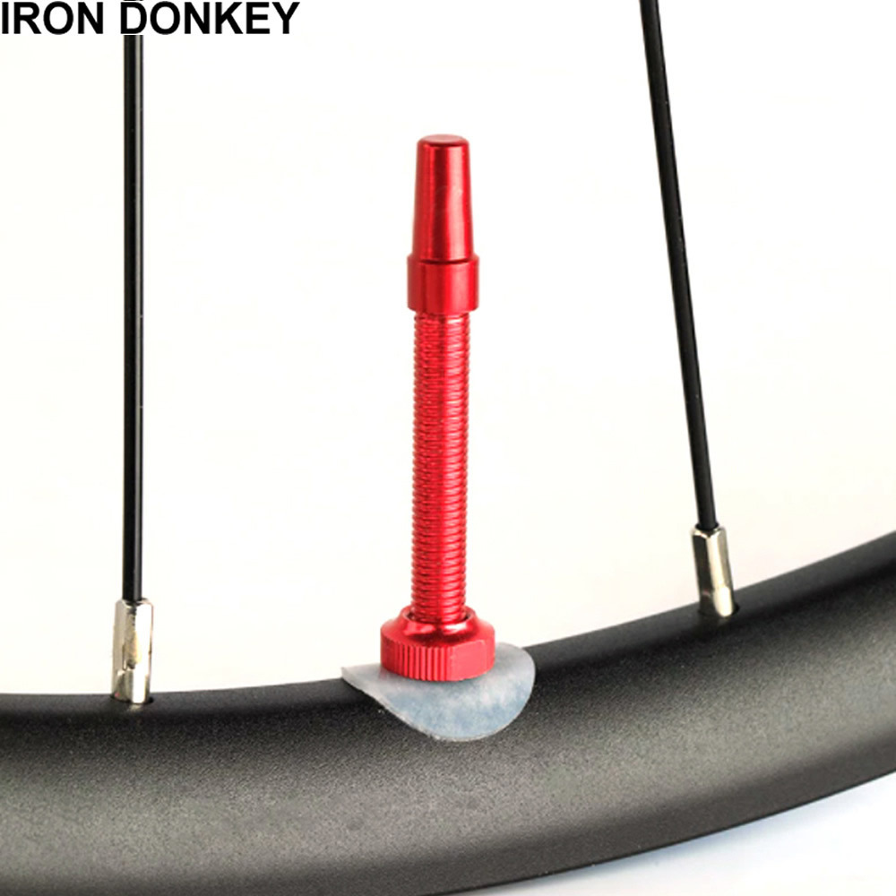 Iron Donkey Road Bicycle Aluminum Alloy Tubeless Air Valve&MTB Tubeless Valve Stem