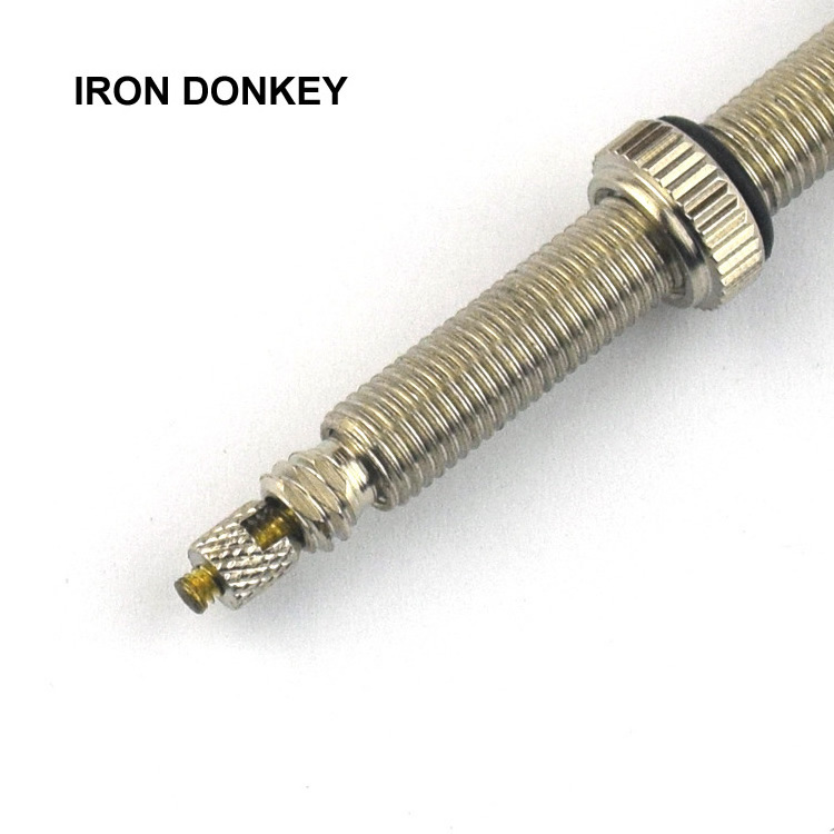 Iron Donkey Bicycle Brass Tubeless 40 44mm Air Stem Bicycle Presta Stem