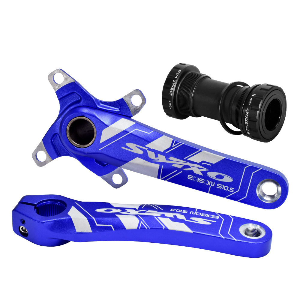 Mountain Bike Right Crank BCD Bicycle Flywheel Crank CNC Ultralight Crank Arm Bicycle Parts