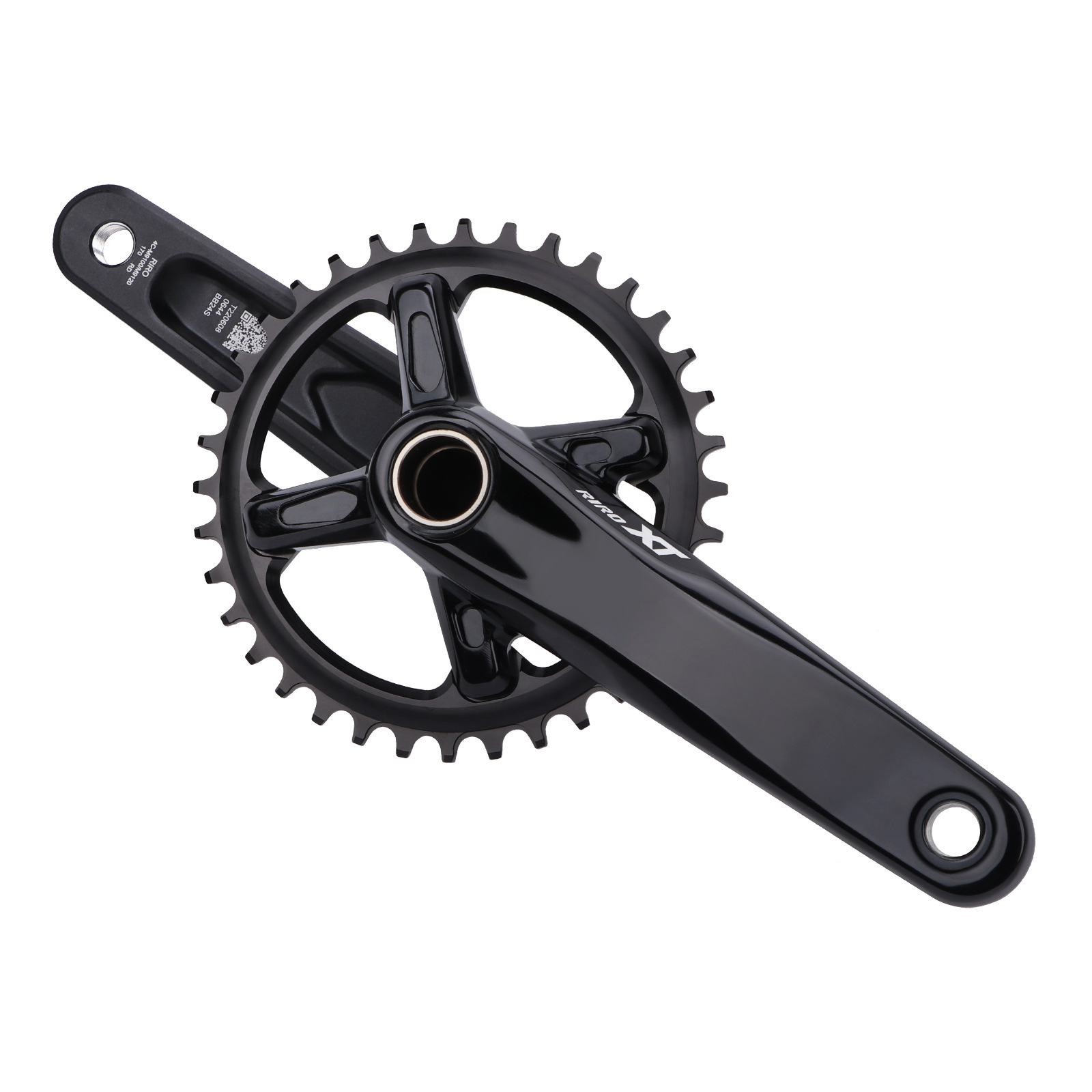 Mountain Bike Hollow One Crankset 11 Speed Positive Negative Tooth Single Plate Left  Right XT Crank Bottom Bracket