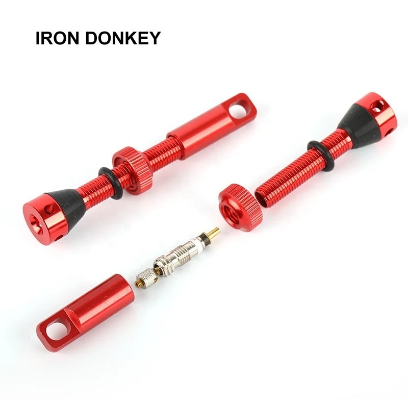 Iron Donkey Bicycle 40 44 Road Bicycle 60mm Tubeless Air Valve&MTB Tubeless Valve Stem