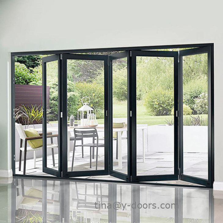 French designs used commercial glass interior doors with factory price