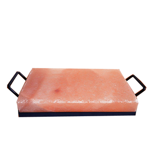 Himalayan Pink Salt Tiles Himalayan Salt Bricks With Iron Stand Without Joints Manufacturer and Wholesale From Pakistan