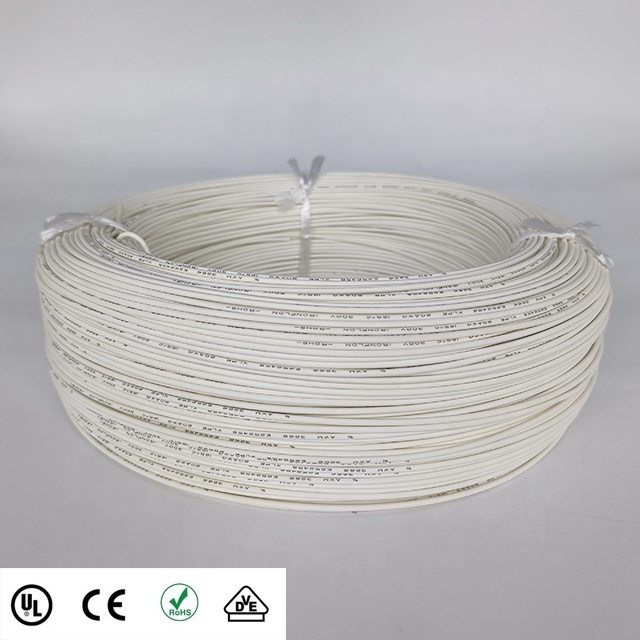 RoHS Cert Environmental Protection XLPE Insulation High Temperature UL3266 Stranded Tinned Copper Single Core Electrical Wire