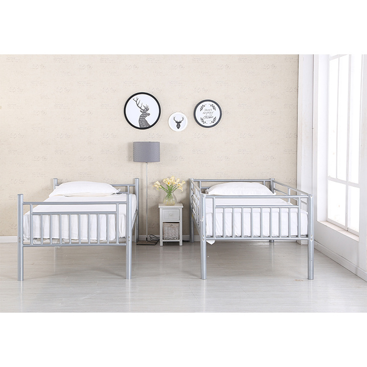 iron bed double bunk white top twin size metal single quality iron school steel 4 bunk bed for sale prices metal tier only set