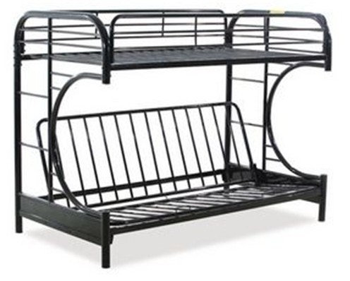 folding metal bunk bed frame space saving triple metal sofa bed day bed for home