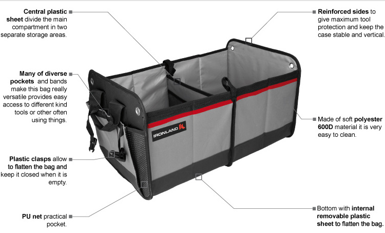 Folding Car Organizer Car Trunk Organizer