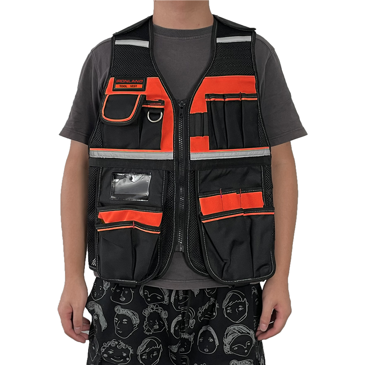 Electrician plumbers Tool vest Portable Wholesale Muti-pocket canvas tool apron