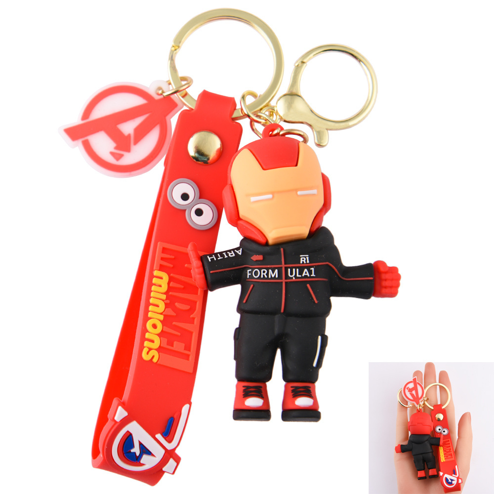 2D/3D Soft PVC Keychain custom Make Rubber Key Chain With Your Logo bad bunny keychains key holder for bag Decoration